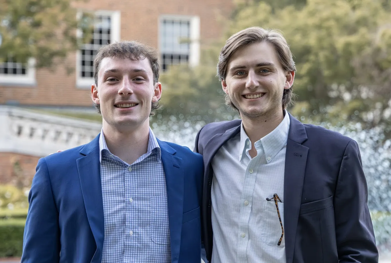 Capstone Masonry co-founders Gavin Calhoun and Zachary Lauderdale